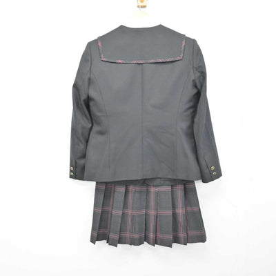 【中古】福岡県 九州産業大学付属九州産業高等学校 女子制服 5点 (ブレザー・シャツ・スカート) sf049583