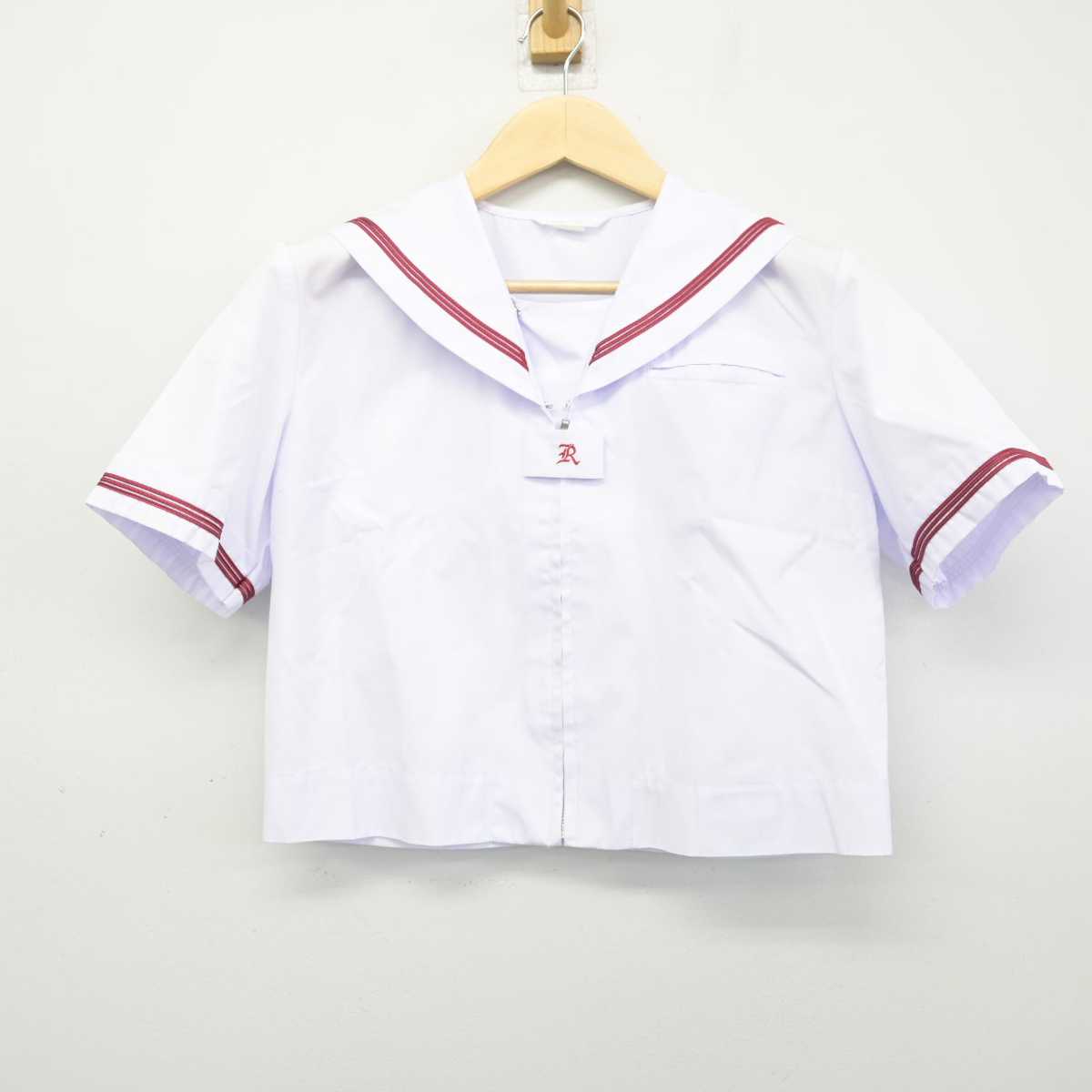 【中古】東京都 両国中学校 女子制服 2点 (セーラー服・セーラー服) sf049592