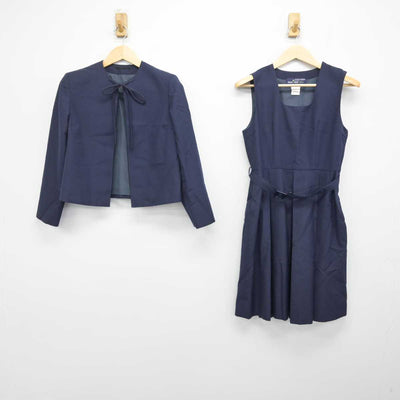 【中古】神奈川県 梅田中学校 女子制服 3点 (ブレザー・シャツ・ジャンパースカート) sf049604