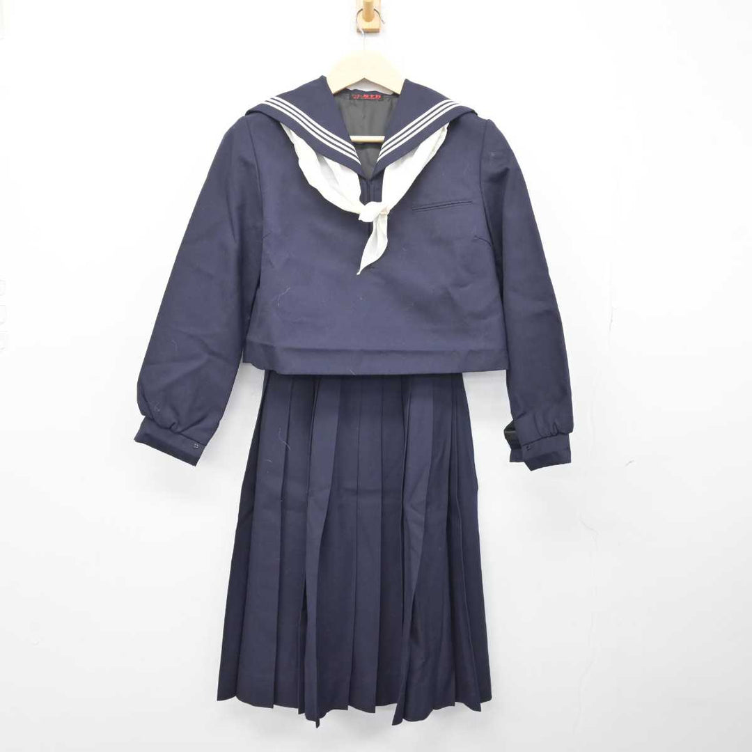 中古】福岡県 嘉穂高等学校 女子制服 3点 (セーラー服・スカート) sf049627 | 中古制服通販パレイド