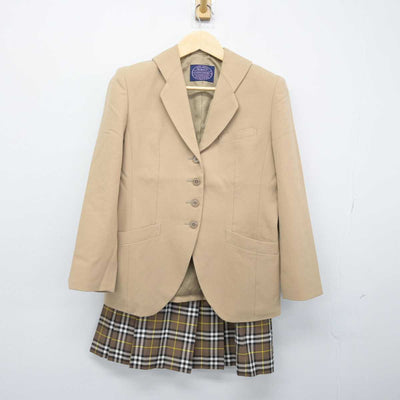 【中古】 KTC中央高等学院 女子制服 2点 (ブレザー・スカート) sf049662