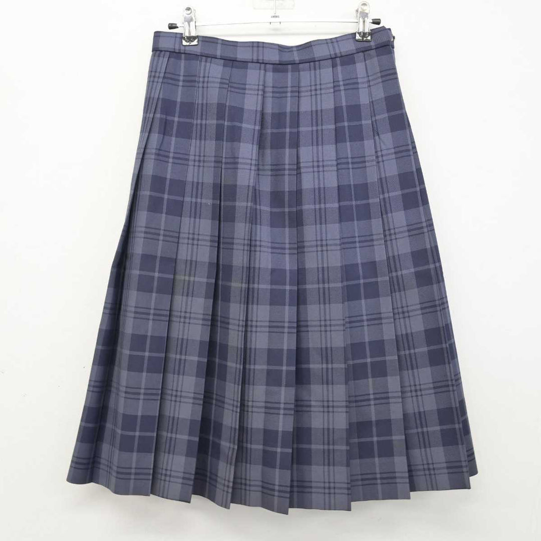 【中古】栃木県 白鴎大学足利高等学校富田キャンパス 女子制服 4点 (ブレザー・ベスト・スカート) sf049664 | 中古制服通販パレイド