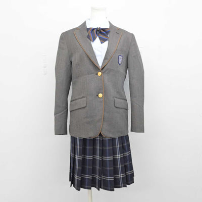 【中古】東京都 品川翔英高等学校 女子制服 5点 (ブレザー・シャツ・スカート) sf049676