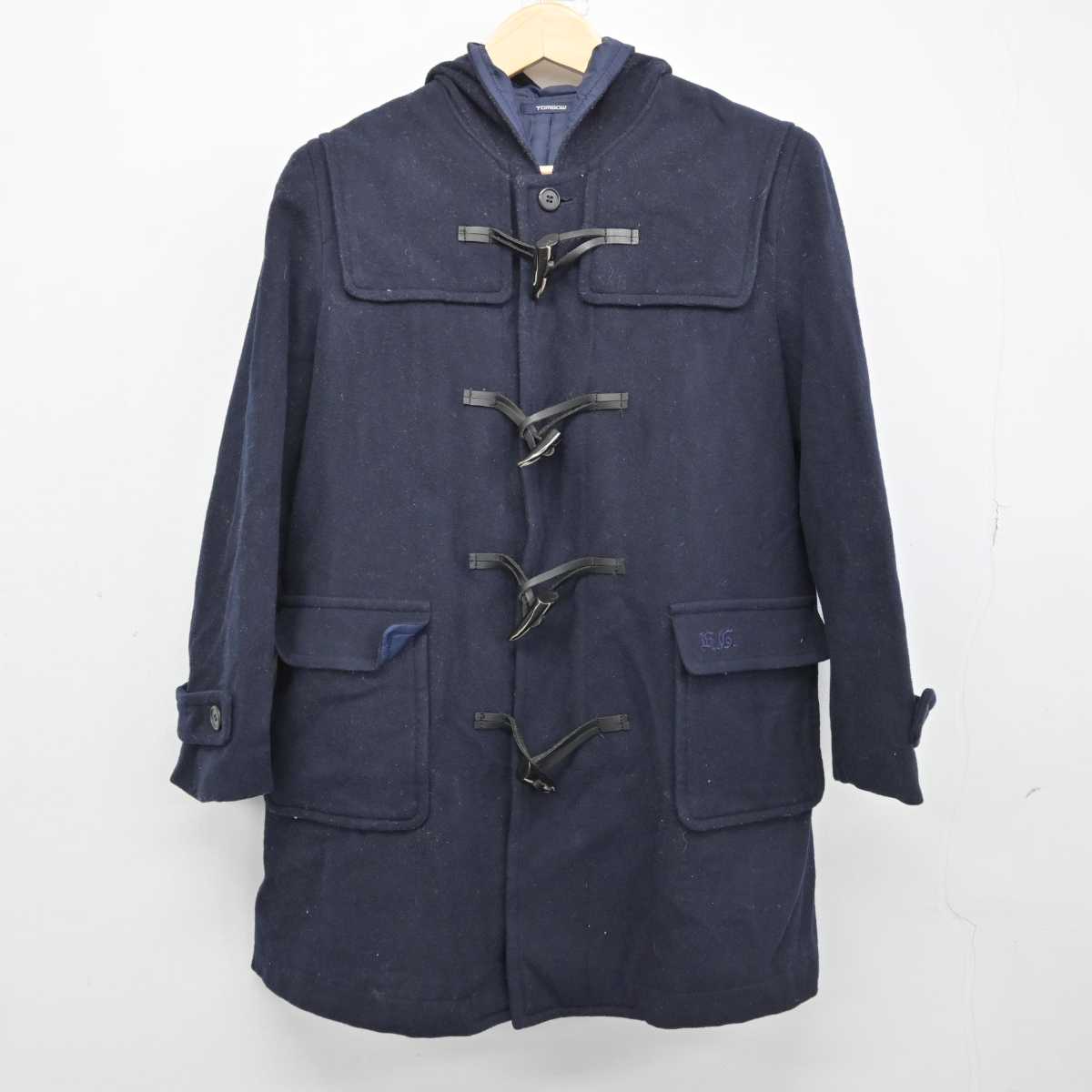 【中古】北海道 向陵中学校 女子制服 1点 (コート) sf049704