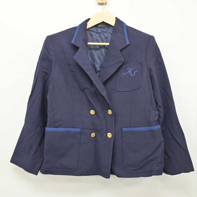 【中古】神奈川県 白山高等学校 女子制服 3点 (ブレザー・スカート) sf049732