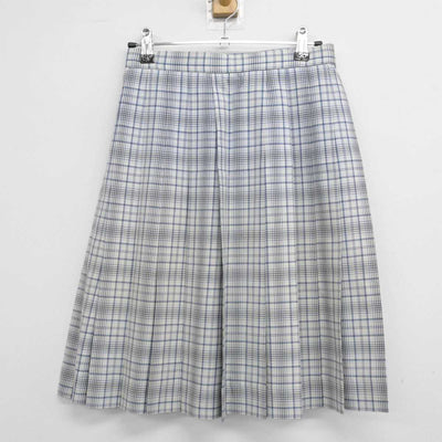 【中古】山梨県 山梨学院高等学校 女子制服 3点 (シャツ・スカート) sf049756