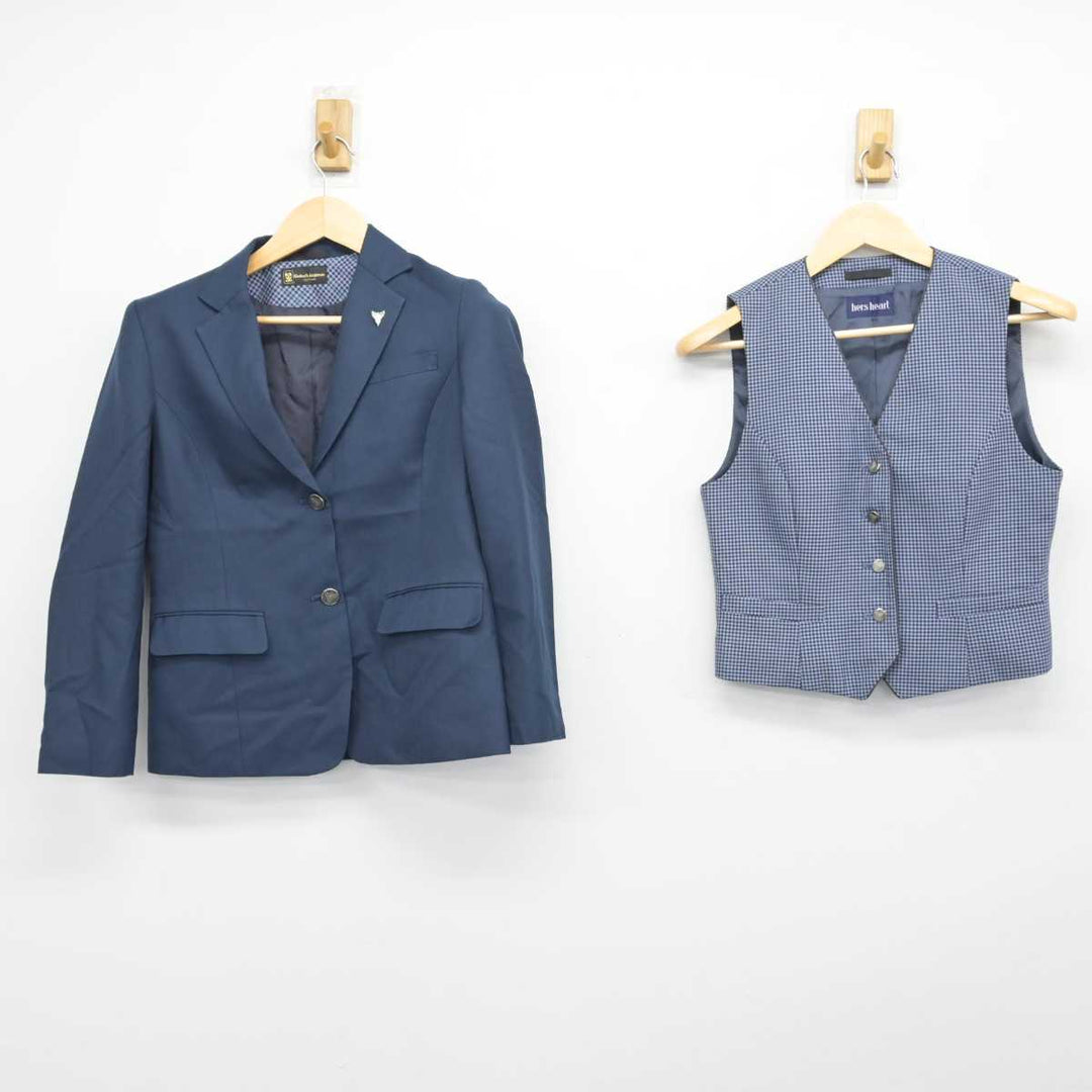 中古】愛知県 東邦高等学校 女子制服 5点 (ブレザー・ベスト 中古】愛知県 東邦高等学校 女子制服 5点 (ブレザー・ベスト