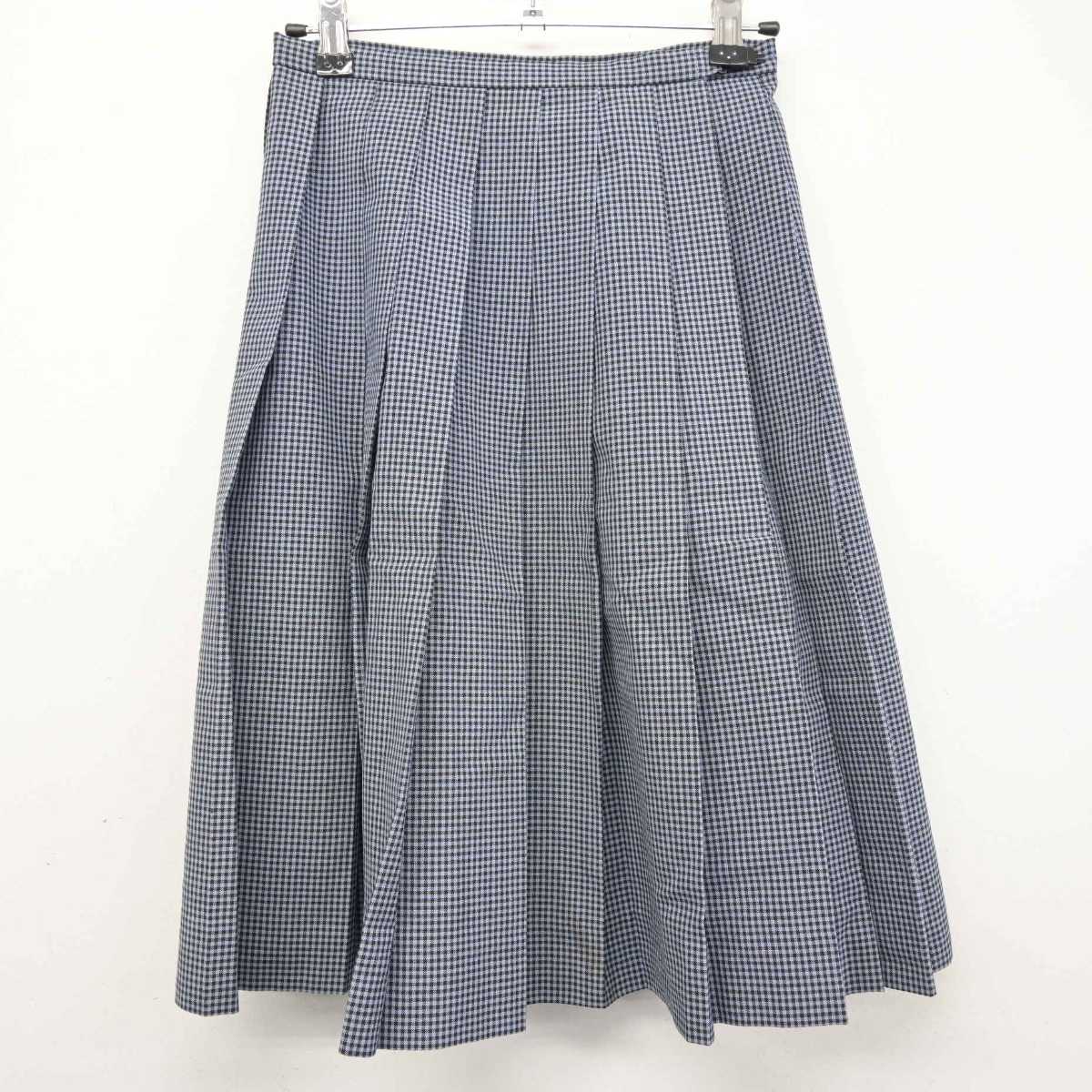 【中古】愛知県 東邦高等学校 女子制服 2点 (シャツ・スカート) sf049759