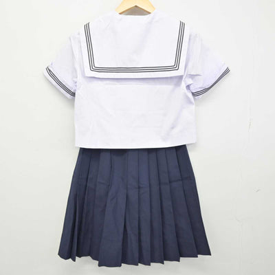 【中古】大阪府 清水谷高等学校 女子制服 3点 (セーラー服・スカート) sf049764