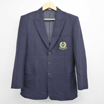 【中古】大分県 大分高等学校 男子制服 3点 (ブレザー・ズボン) sf049774