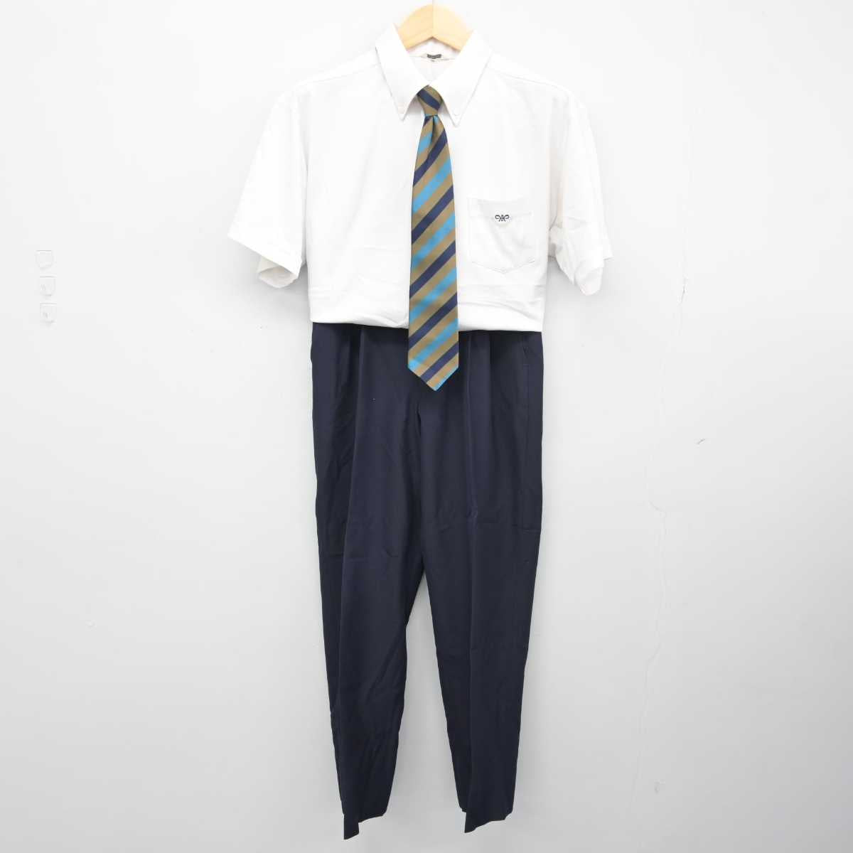 【中古】大分県 大分高等学校 男子制服 3点 (シャツ・ズボン) sf049777