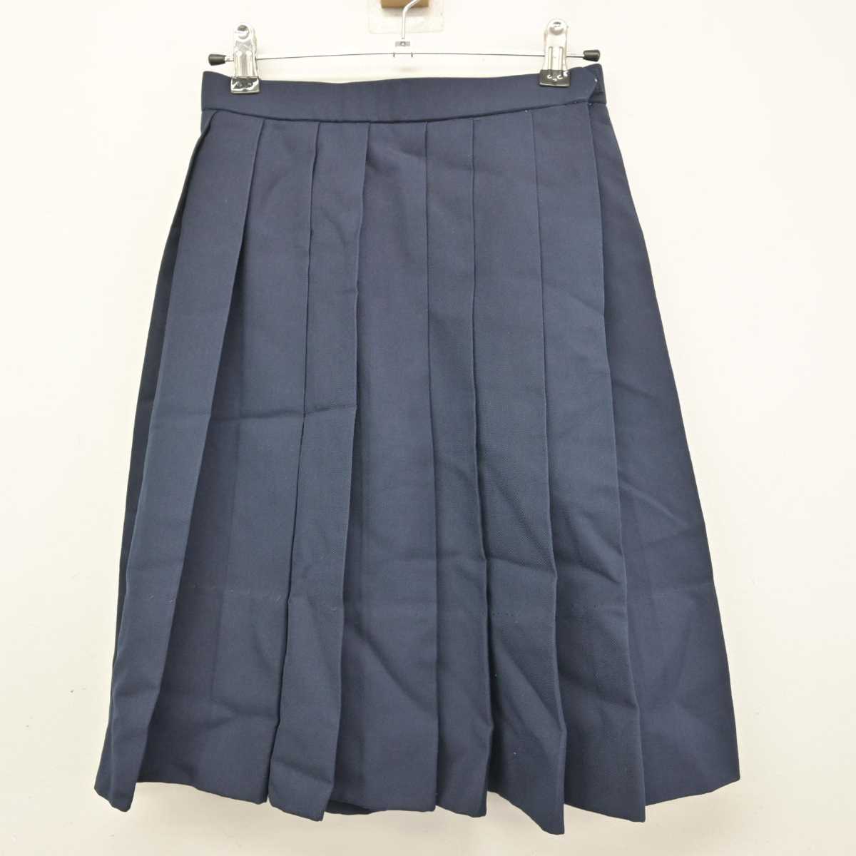 【中古】大分県 大分高等学校 女子制服 3点 (セーラー服・ベスト・スカート) sf049779