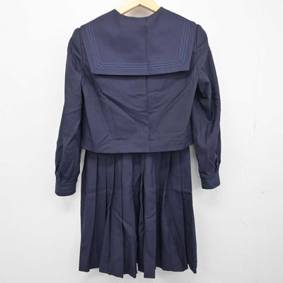 【中古】岩手県 花巻北高等学校 女子制服 3点 (セーラー服・スカート) sf049783