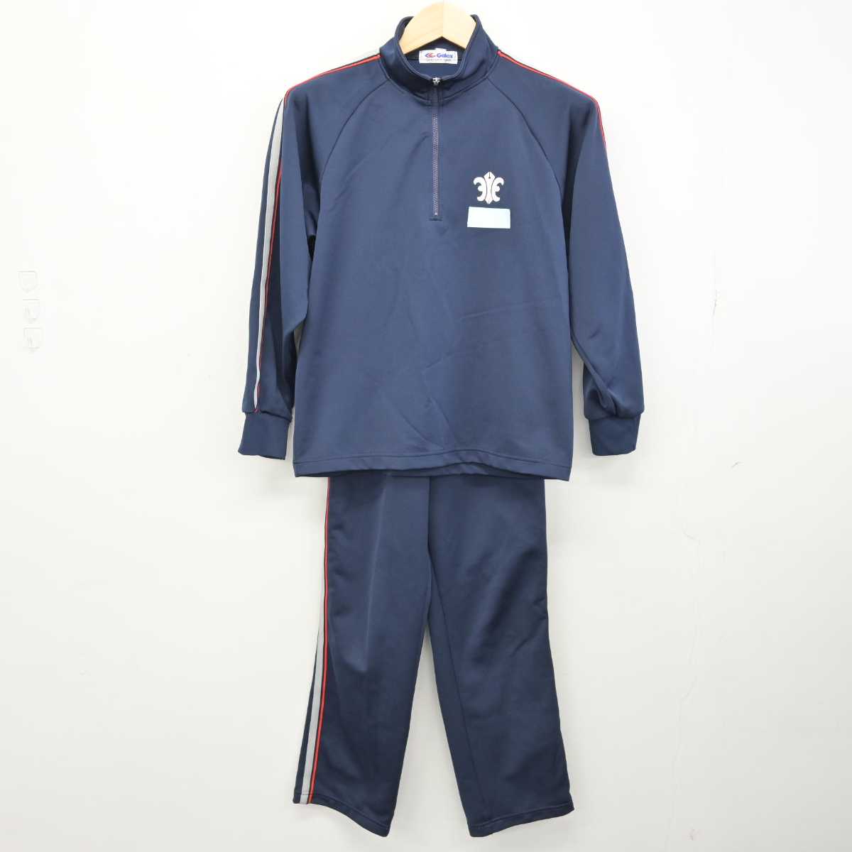 【中古】岩手県 花巻北高等学校 女子制服 2点 (ジャージ 上・ジャージ 下) sf049786