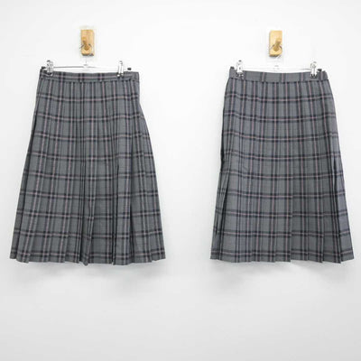 【中古】埼玉県 神根中学校 女子制服 4点 (ブレザー・スカート) sf049787