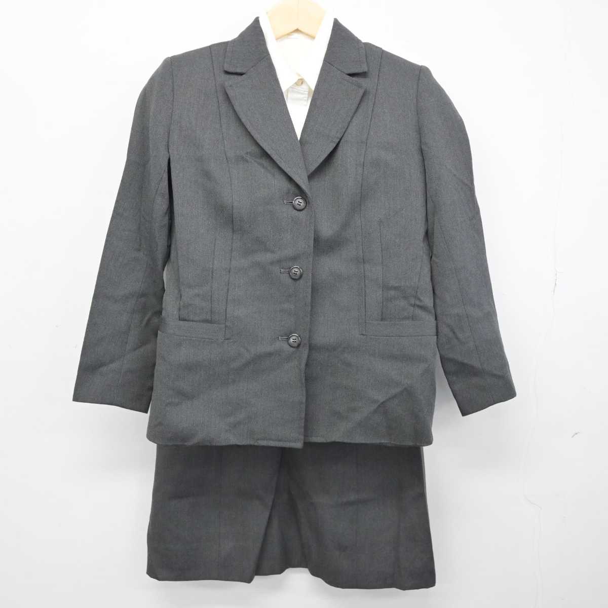 【中古】東京都 聖心女子大学 女子制服 3点 (ブレザー・シャツ・スカート) sf049795