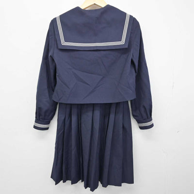 【中古】大阪府 金蘭会高等学校 女子制服 3点 (セーラー服・スカート) sf049799