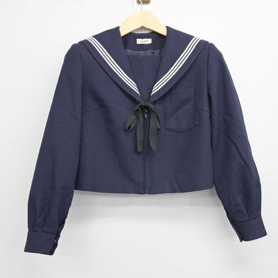 【中古】愛知県 萩原中学校 女子制服 3点 (セーラー服・スカート) sf049820