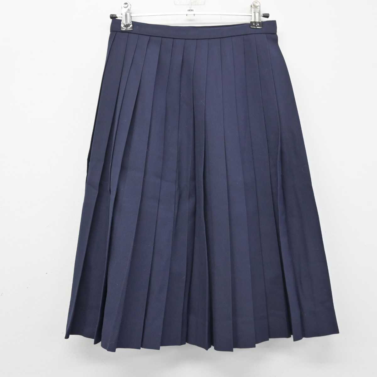 【中古】愛知県 萩原中学校 女子制服 3点 (セーラー服・スカート) sf049820