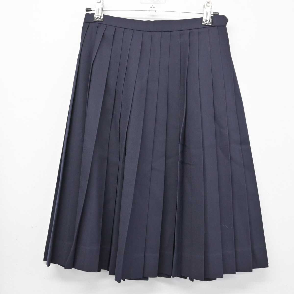 【中古】千葉県 八千代松陰高等学校 女子制服 2点 (ニット・スカート) sf049828