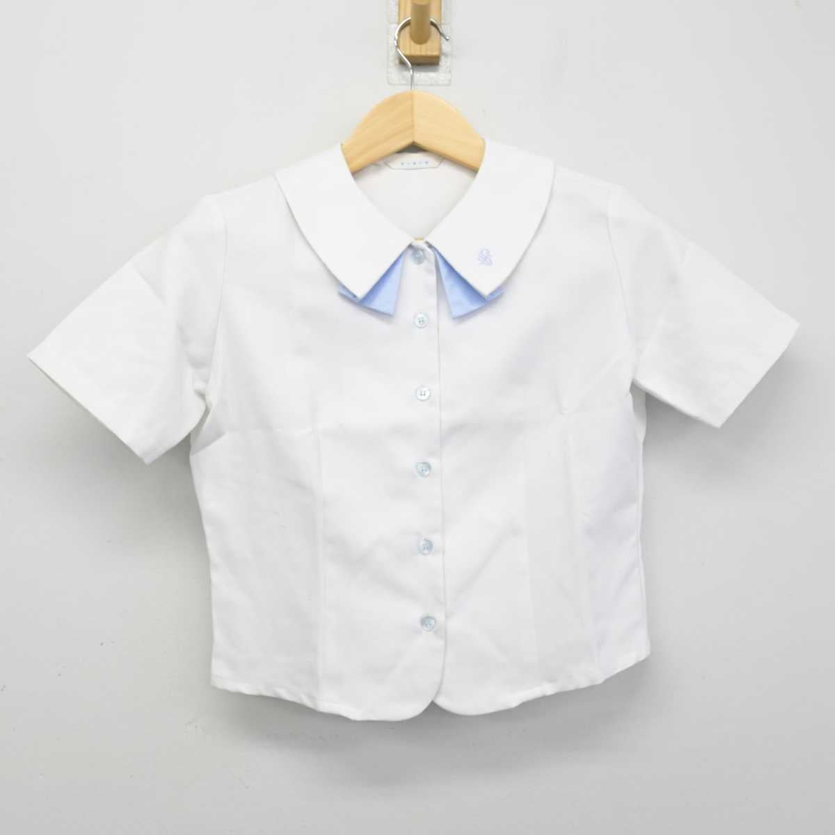 【中古】秋田県 聖霊女子短期大学付属高等学校 女子制服 2点 (シャツ) sf049835