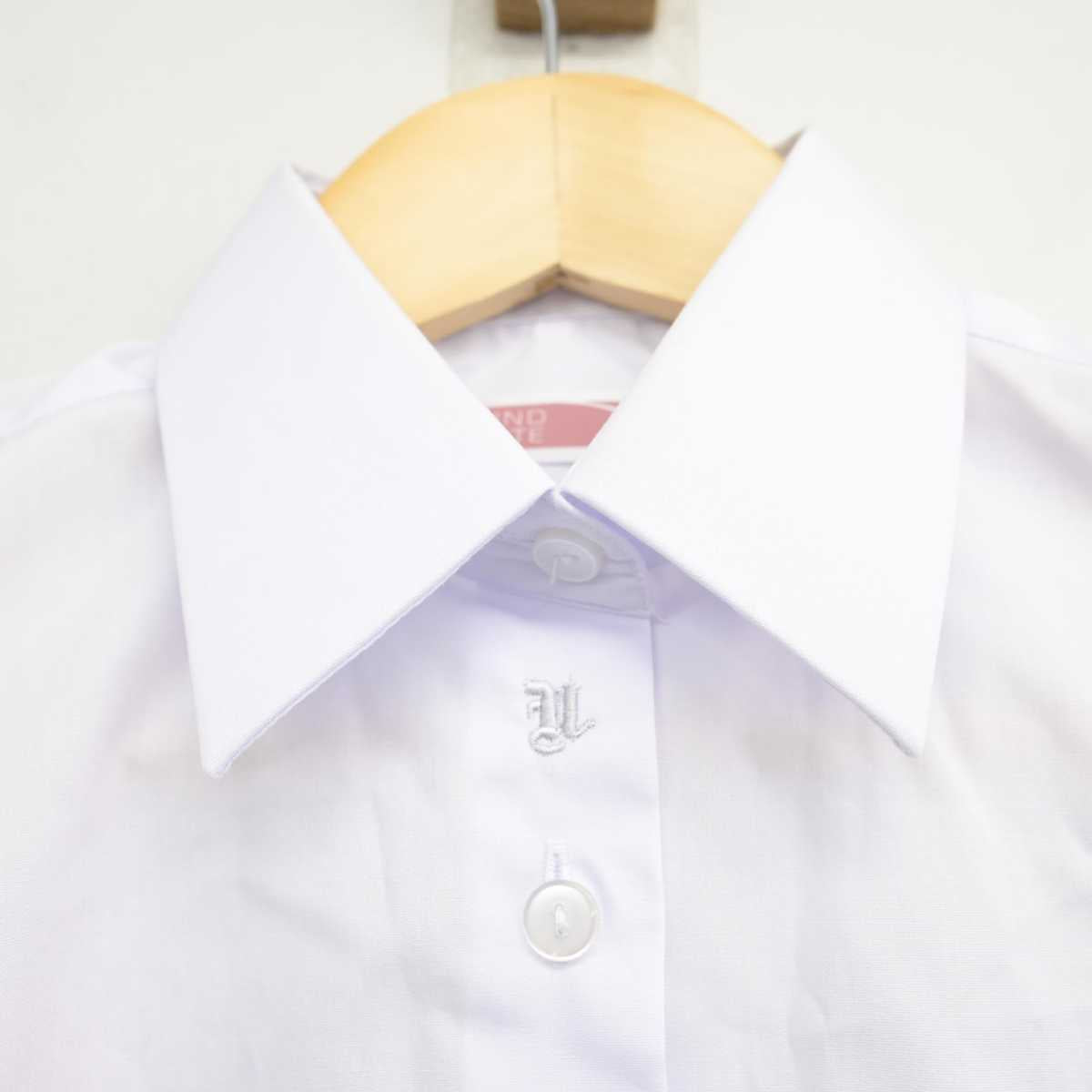 【中古】茨城県 並木中等教育学校 女子制服 2点 (シャツ) sf049841