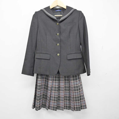 【中古】東京都 南中野中学校 女子制服 3点 (ブレザー・スカート・スカート) sf049848