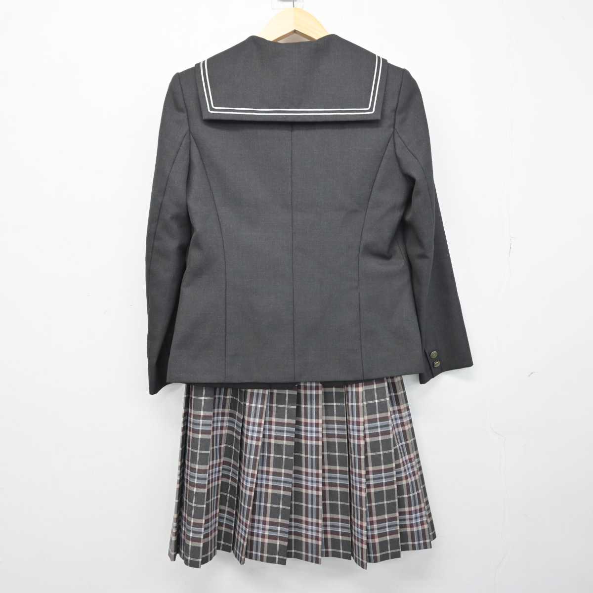 【中古】東京都 南中野中学校 女子制服 3点 (ブレザー・スカート・スカート) sf049848