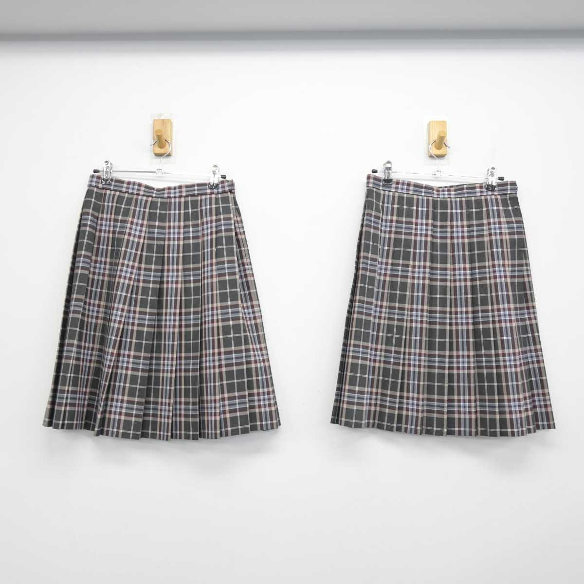 【中古】東京都 南中野中学校 女子制服 3点 (ブレザー・スカート・スカート) sf049848