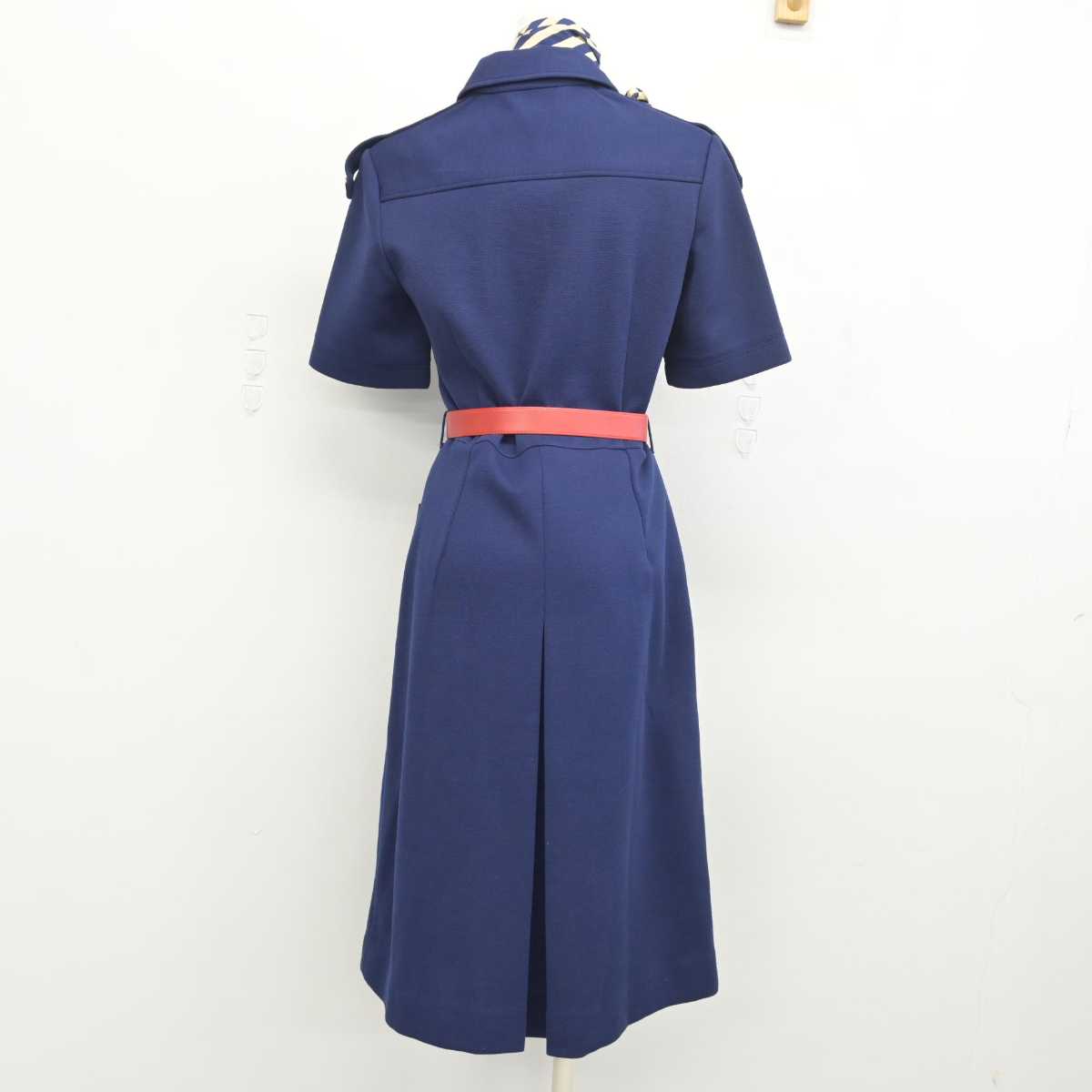 【中古】 JAL 女子制服 3点 (ジャンパースカート) sf049854