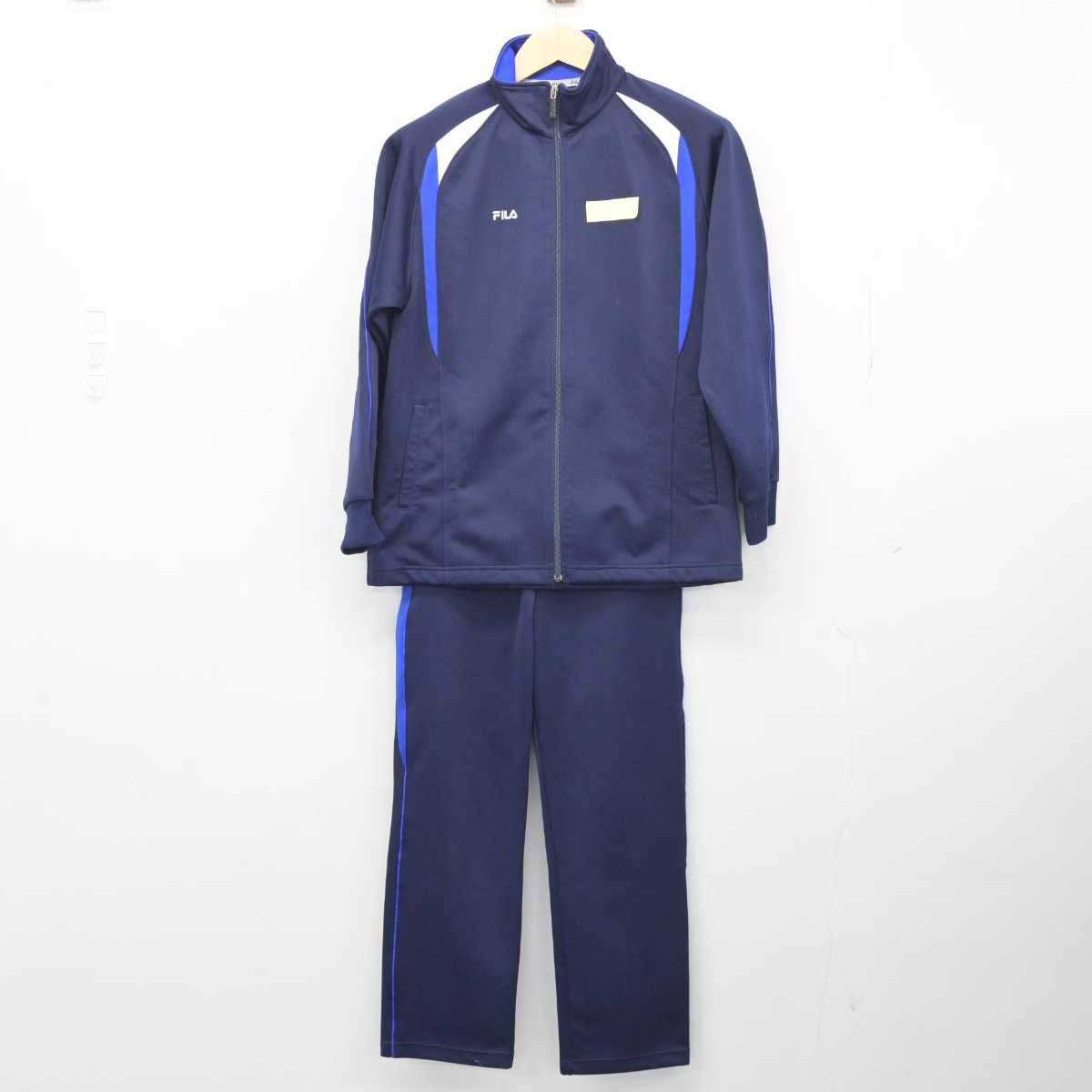 【中古】東京都 府中高等学校 女子制服 3点 (ジャージ 上・ジャージ 下・体操服 下) sf049864