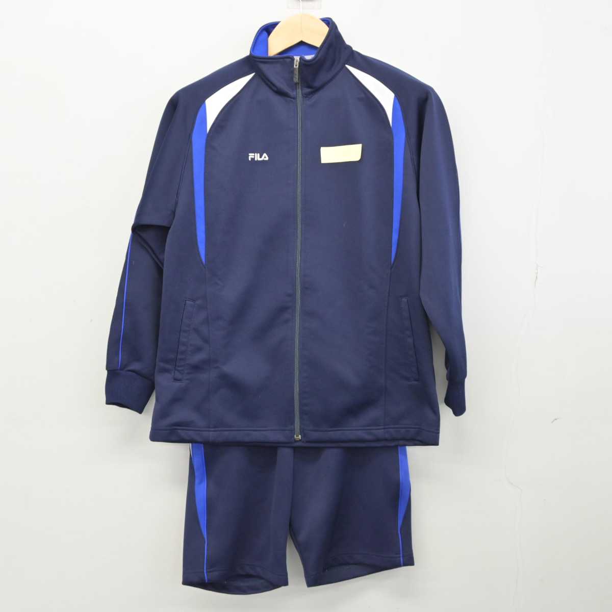 【中古】東京都 府中高等学校 女子制服 3点 (ジャージ 上・ジャージ 下・体操服 下) sf049864