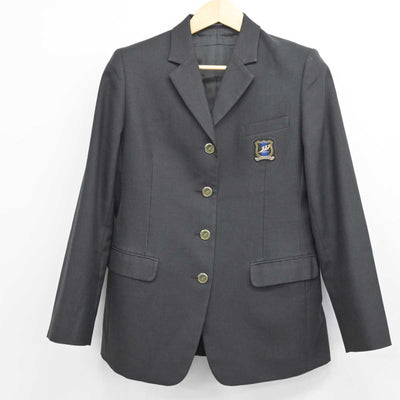 【中古】茨城県 那珂湊高等学校 女子制服 2点 (ブレザー・ジャンパースカート) sf049872