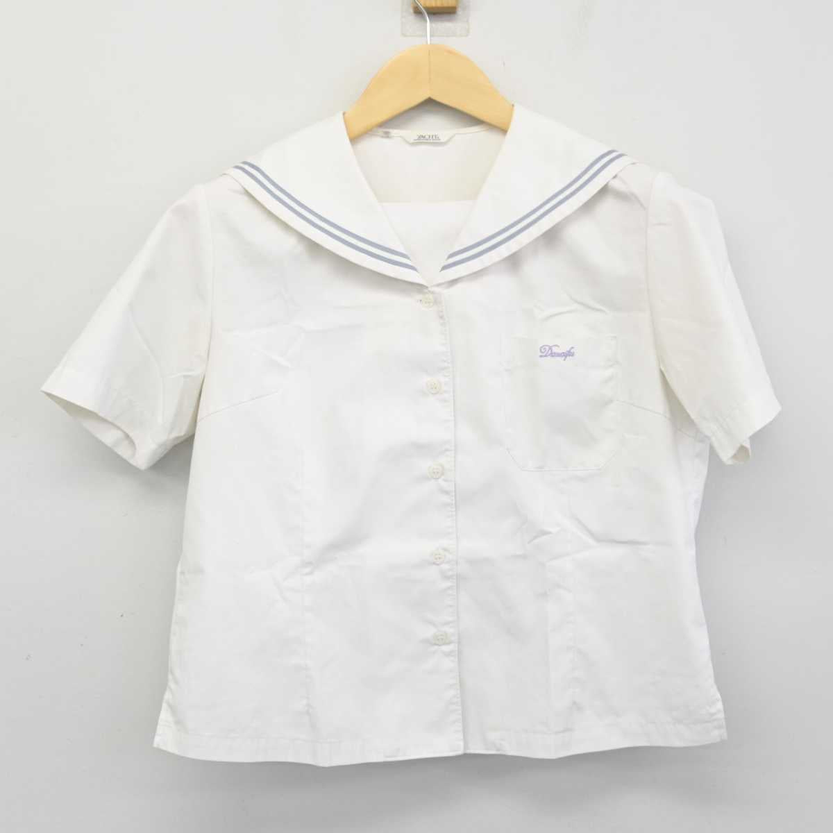 【中古】福岡県 大宰府高等学校 女子制服 2点 (シャツ・シャツ) sf049876