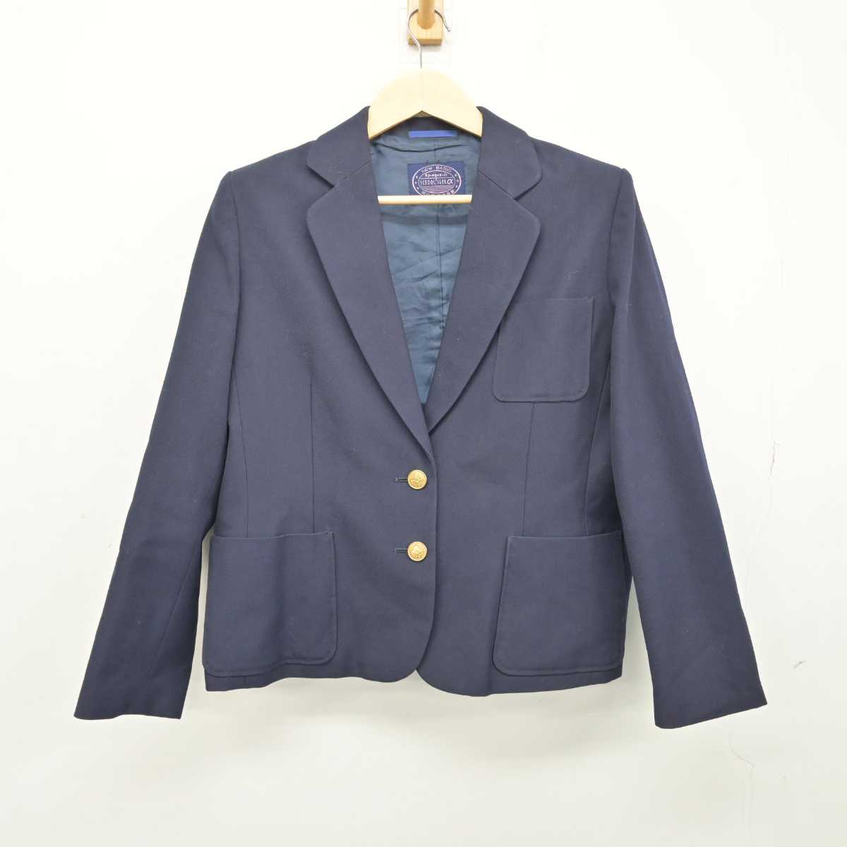 【中古】大阪府 箕面自由学園中学校・高等学校 女子制服 2点 (ブレザー) sf049909