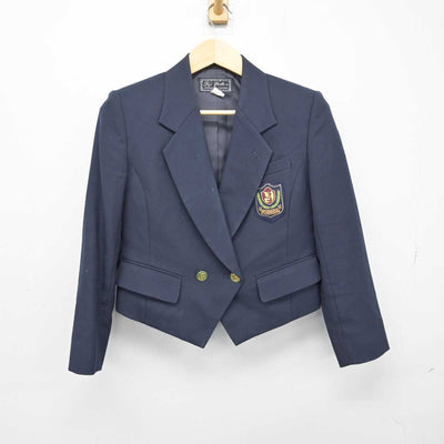 【中古】山梨県 吉田高等学校 女子制服 2点 (ブレザー・スカート) sf049926