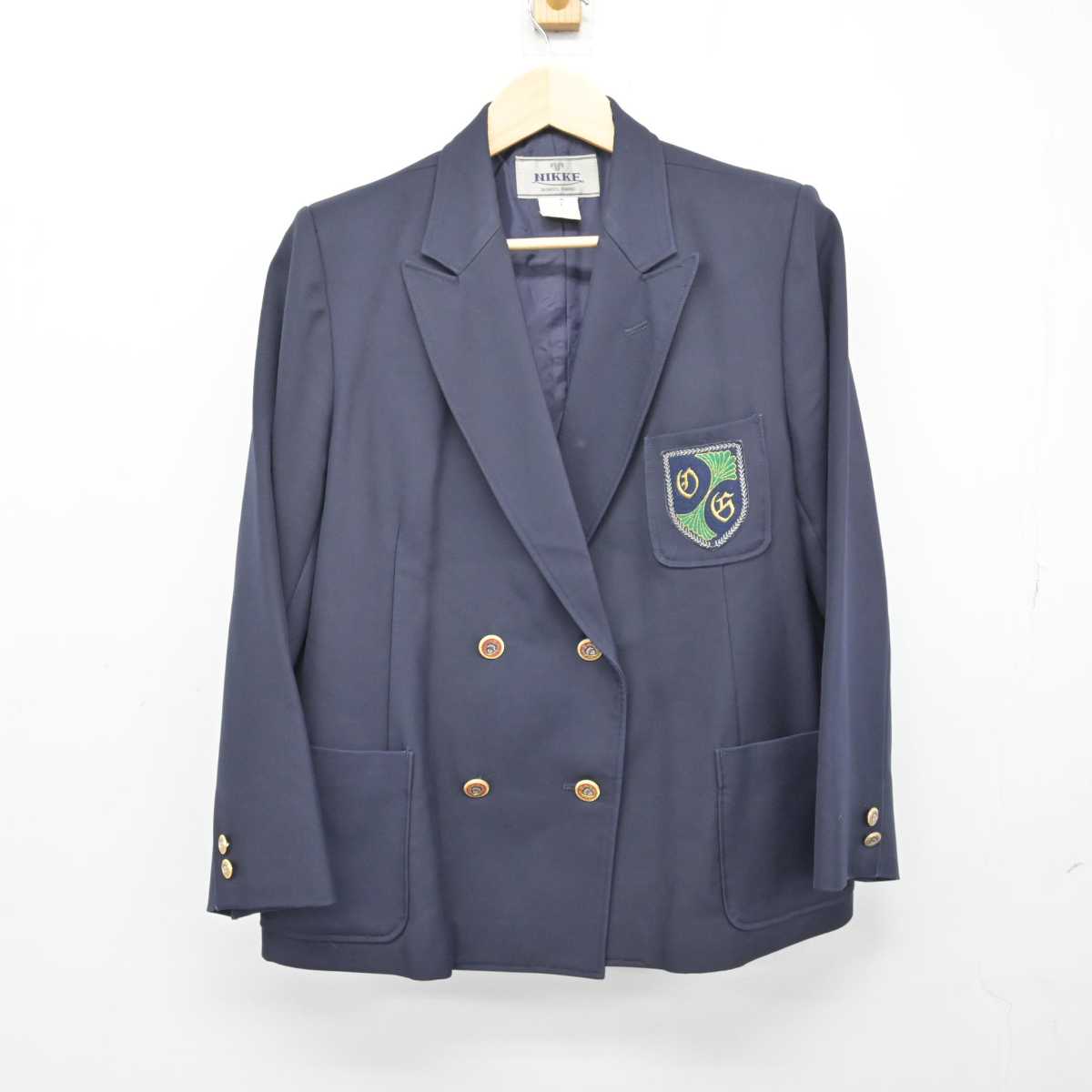 【中古】山形県 沖郷中学校 女子制服 2点 (ブレザー) sf049933