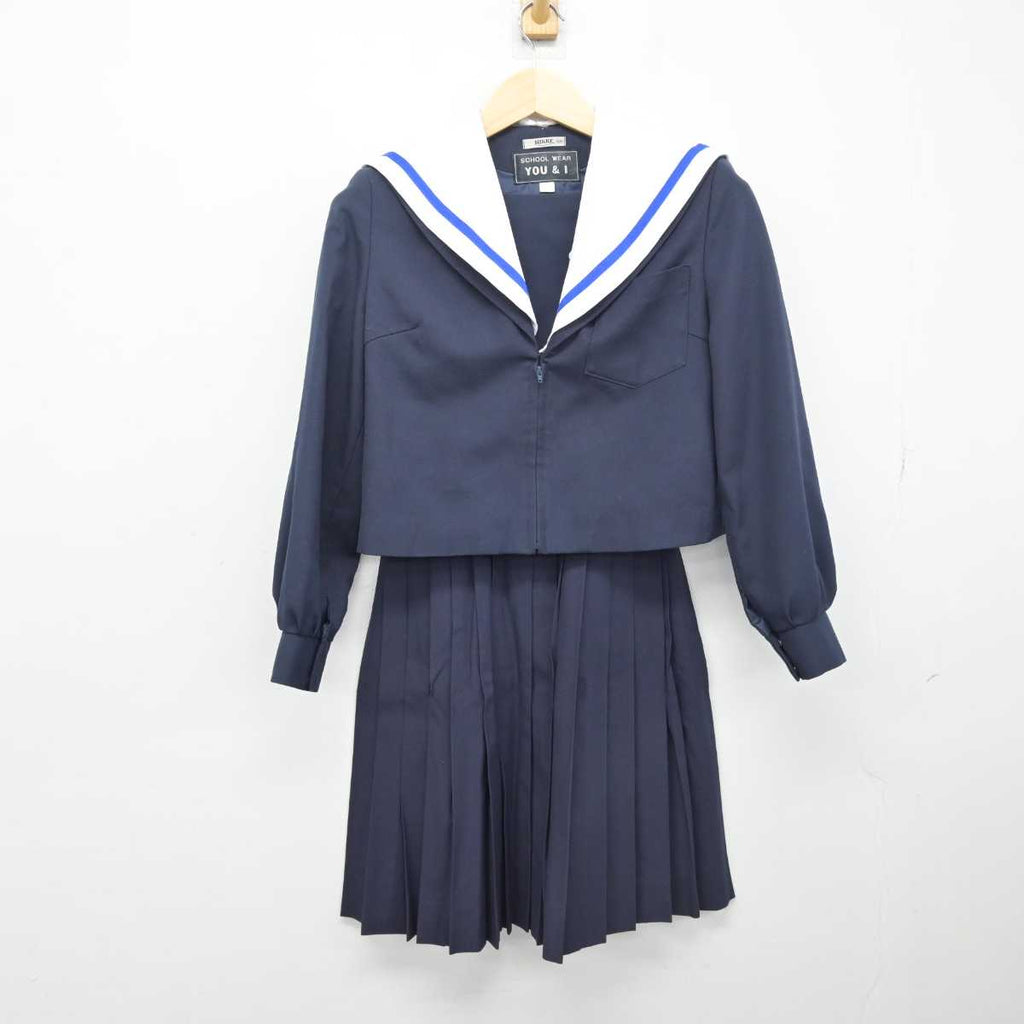 【中古】愛知県 尾張旭市立西中学校 女子制服 2点 (セーラー服・スカート) sf049936 | 中古制服通販パレイド