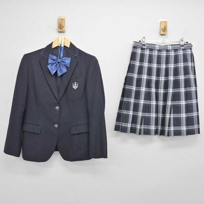 【中古】大阪府 渋谷高等学校 女子制服 3点 (ブレザー・スカート) sf049963