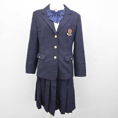 【中古】愛知県 安城学園高等学校 女子制服 4点 (ブレザー・シャツ・スカート) sf049966