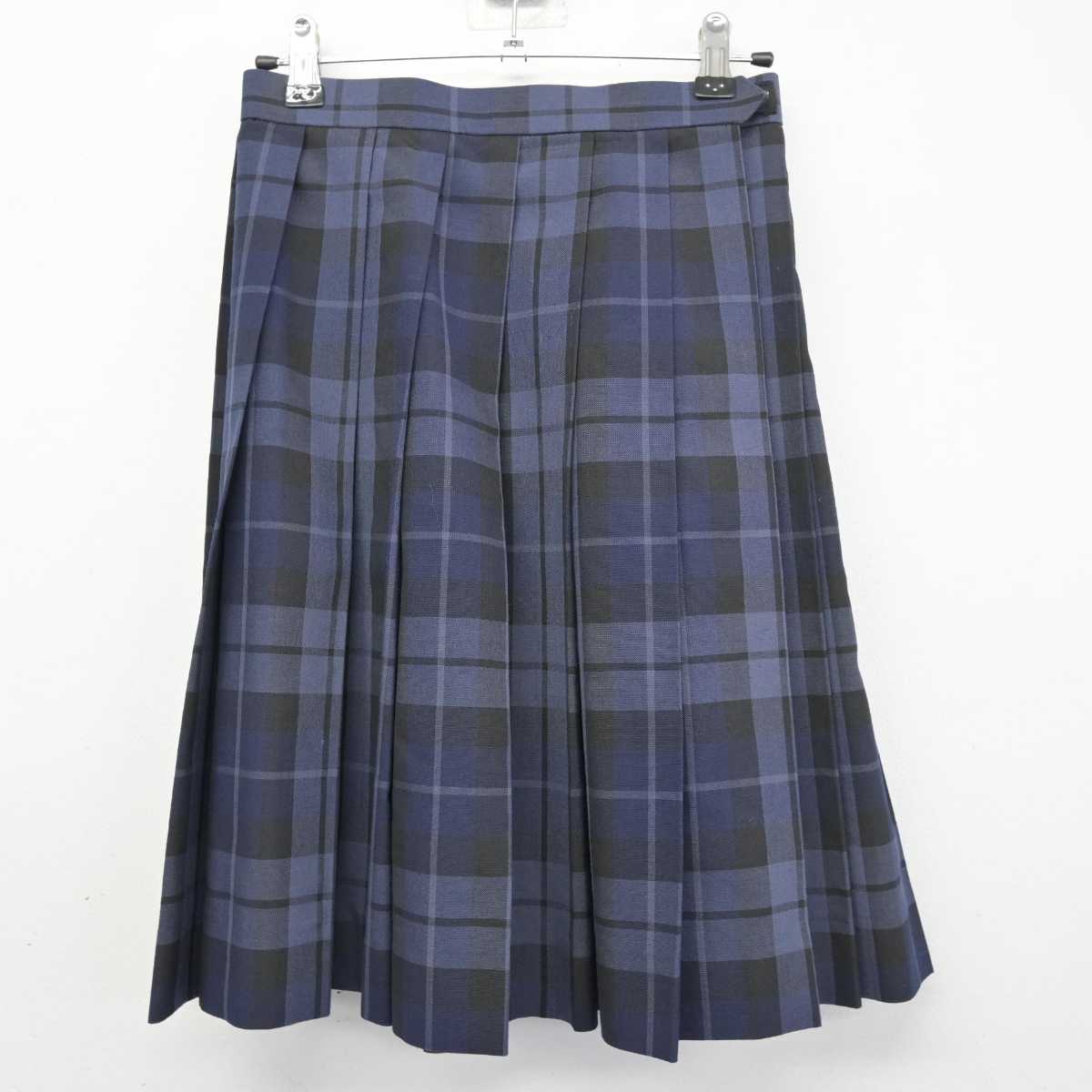 【中古】埼玉県 川口工業高等学校 女子制服 2点 (シャツ・スカート) sf049970