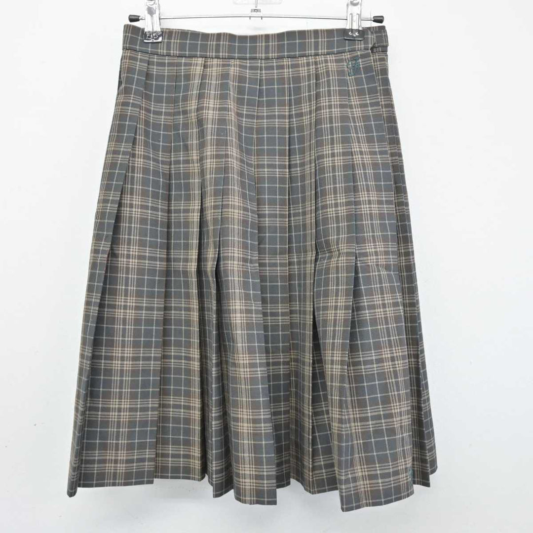 中古】茨城県 藤代高等学校 女子制服 2点 (ニットベスト