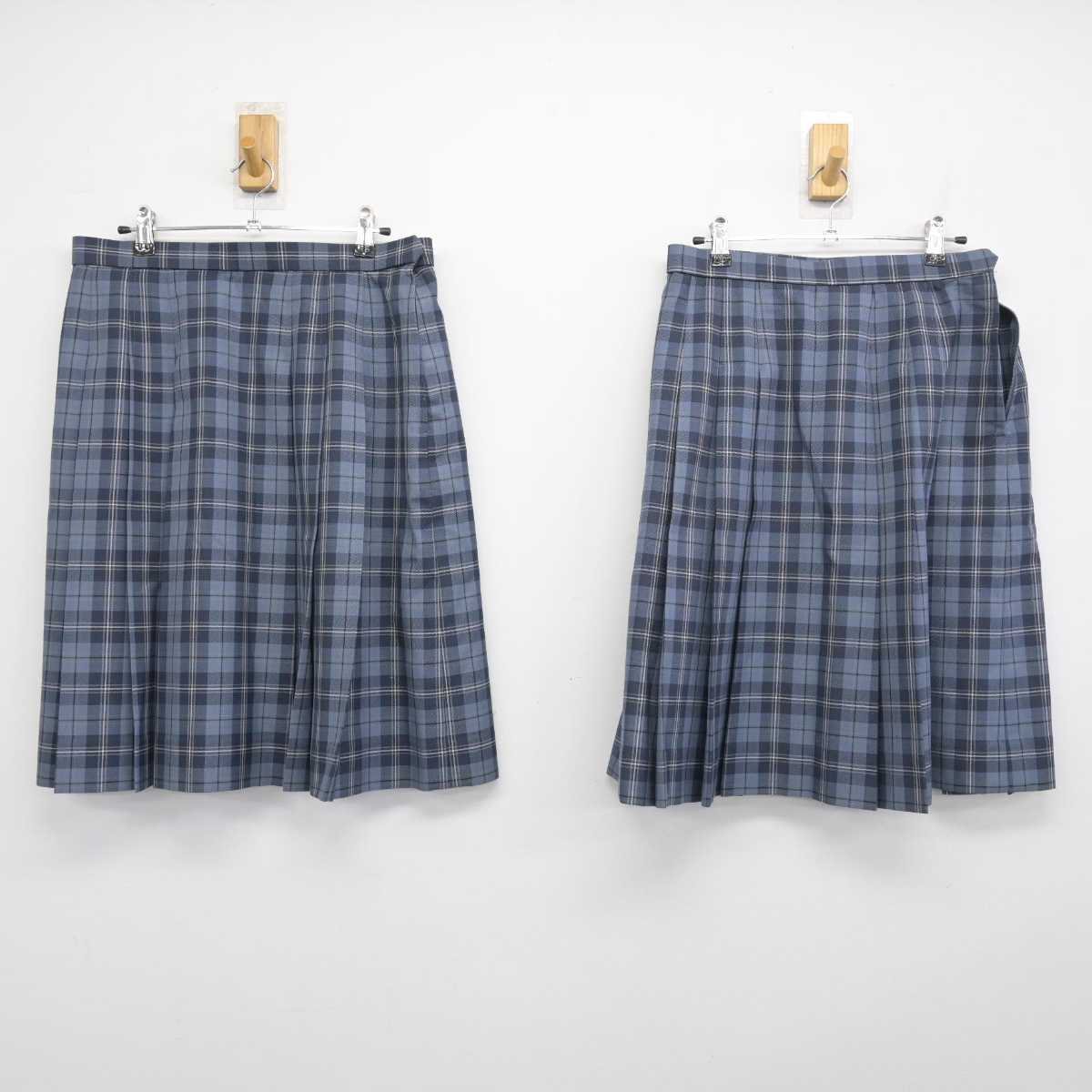 【中古】広島県 大曲中学校 女子制服 4点 (ブレザー・スカート・スカート) sf049973