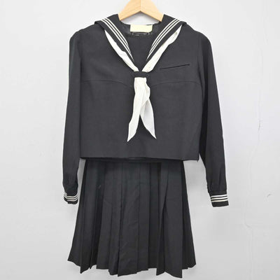 【中古】東京都 富士見中学高等学校 女子制服 6点 (セーラー服・セーラー服・スカート) sf049975