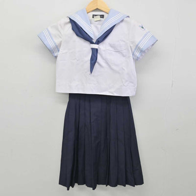 【中古】神奈川県 横浜隼人高等学校 女子制服 3点 (セーラー服・スカート) sf049993