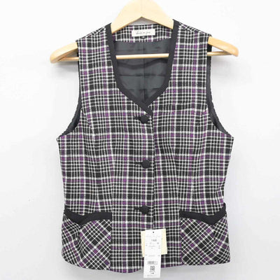 【中古】 事務服 女子制服 2点 (ベスト) sf050005