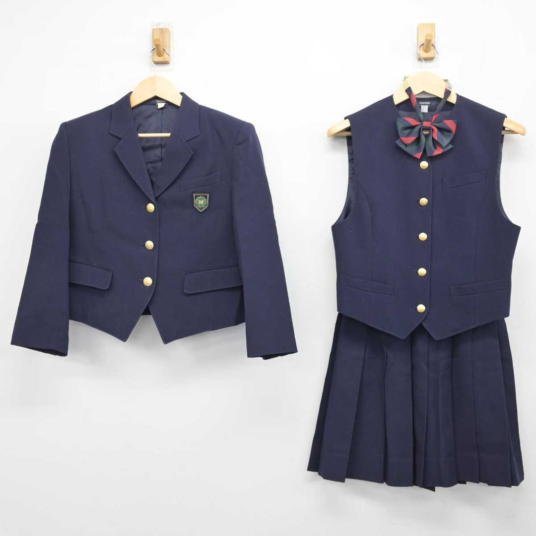 中古】埼玉県 川越南高等学校 女子制服 4点 (ブレザー・ベスト・スカート) sf050009 | 中古制服通販パレイド