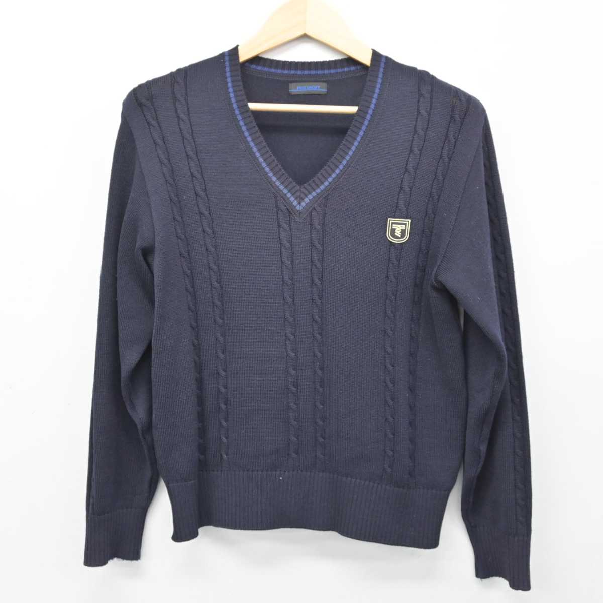 【中古】神奈川県 東海大学付属相模高等学校 女子制服 1点 (ニット) sf050023