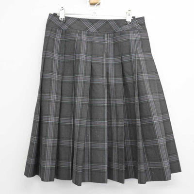 【中古】東京都 大道中学校 女子制服 2点 (シャツ・スカート) sf050027