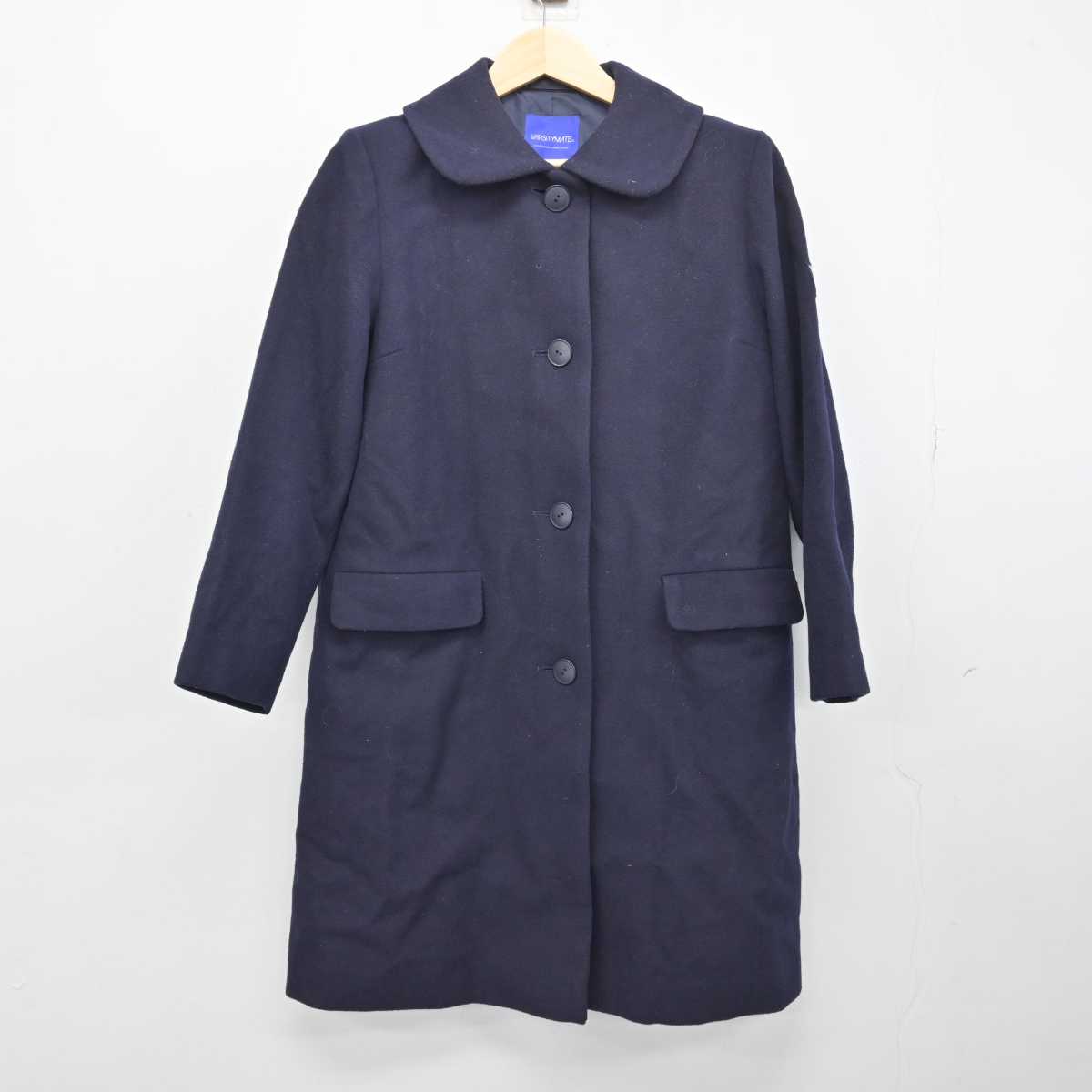 【中古】北海道 藤女子中学校・高等学校 女子制服 1点 (コート) sf050054